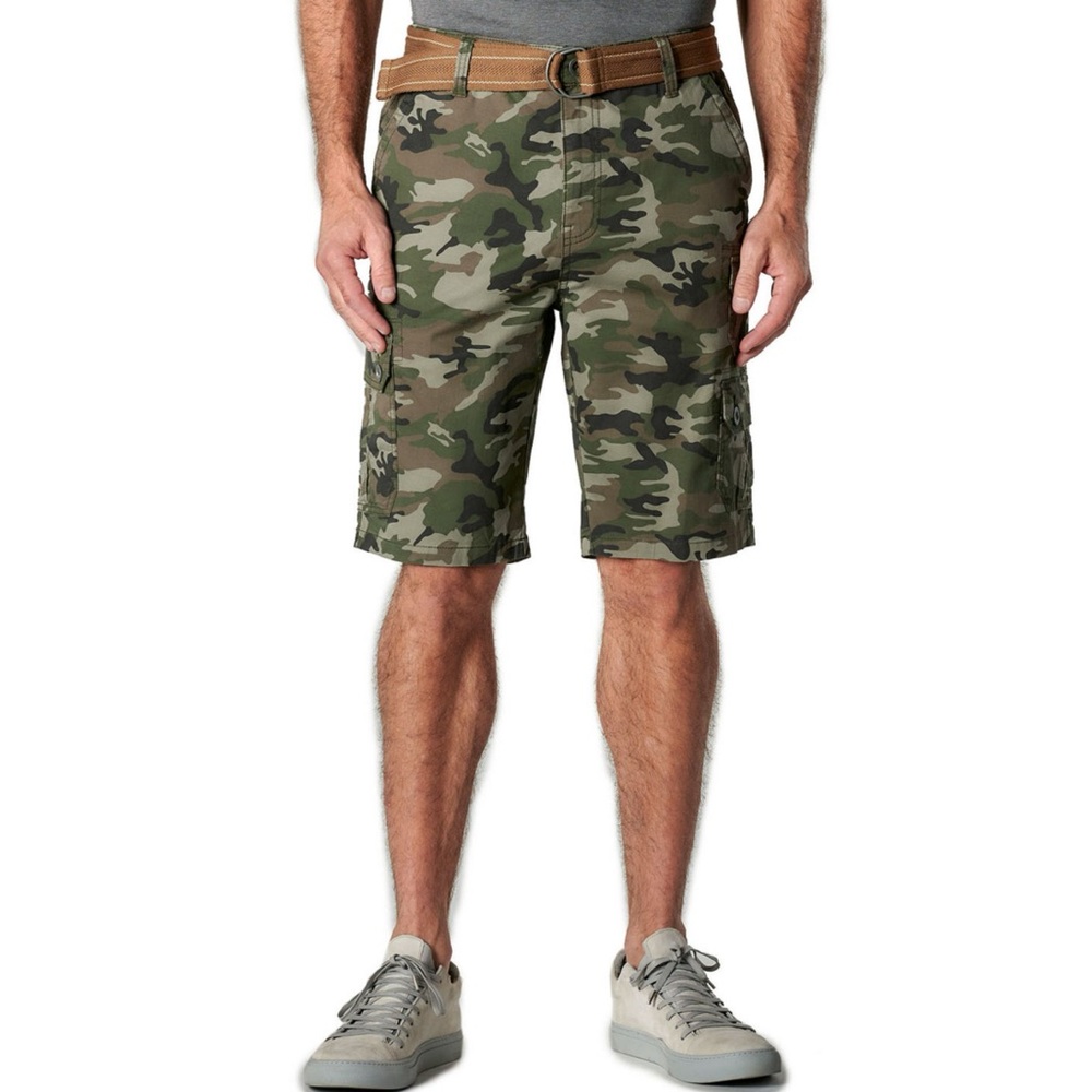 New Iron Co. Mens Camo Cargo Shorts NWT SIZE 44 - Picture 3 of 4